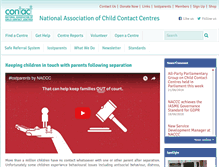 Tablet Screenshot of naccc.org.uk